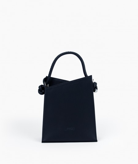 sac en cuir fashion noir lamaro made in france